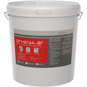 ОГНЕЗА Акриловый противопожарный герметик "ОГНЕЗА-ВГ", ведро 20 кг., цвет белый