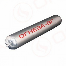 ОГНЕЗА Акриловый противопожарный герметик "ОГНЕЗА-ВГ", туба 600 мл., цвет красный
