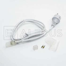 ALEDUS Диодный мост для одностороннего гибкого неона 08х16 мм, 1,5 м, белый, комплект