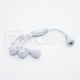 ALEDUS Разветвитель 1-3, 2Pin, белый