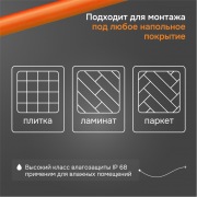 Нагревательный мат Welrok Mat - 900 - 12 - 53,82 - Welrok Mat 6 м2 0,900 кВт | Фото 5