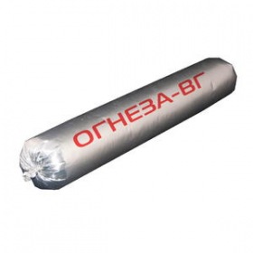 ОГНЕЗА Акриловый противопожарный герметик "ОГНЕЗА-ВГ", туба 600 мл., цвет белый