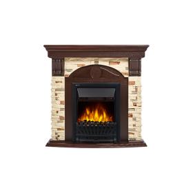 Firelight Портал Firelight Torre Classic камень сланец натуральный, шпон темный дуб