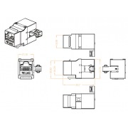 KJ-RJ45-Cat.5E-SH-180 | Фото 3