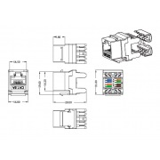 KJ-RJ45-Cat.6A-180 | Фото 3