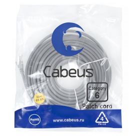 Cabeus PC-UTP-RJ45-Cat.6-20m-LSZH