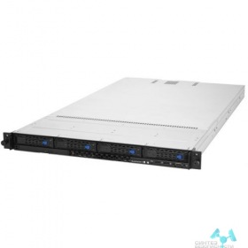 ASUS Asus 90SF0153-M00470 RS700-E10-RS4U, 1U, 2xLGA4189 (3rd Gen Scalable), 32 DDR4, 4x3.5/2.5 hot-swap bays (4x NVMe/SAS/SATA), 2xM.2 slots(2280), 3xPCIe x16, Aspeed AST2600,  X710-AT2 2x10G, 2x1600W