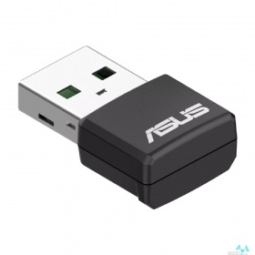 ASUS ASUS USB-AX55 NANO Беспроводной двухдиапазонный USB 2.0 адаптер AX1800, внутренняя антенна, Wi-Fi 6 (ax)