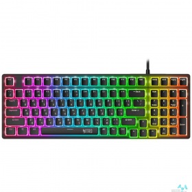 Acer Acer Nitro OKW303 [ZL.KBDCC.01D] механическая черный/серый USB for gamer LED 