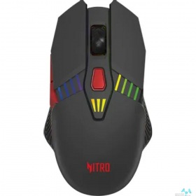 Acer Acer Nitro OMR305 черный оптическая (3200dpi) беспроводная BT/Radio USB (6but)