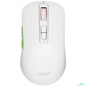 Acer Acer OMR311 [ZL.MCECC.034] белая оптическая 2400dpi cordless BT/Radio USB for gamer 