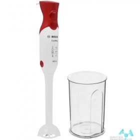 BOSCH Блендер погружной Bosch MSM64010 450Вт белый/красный