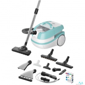 BOSCH BOSCH BWD420HYG  Пылесос, контейнер, 2000 Вт, белый/голубой
