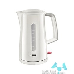 BOSCH BOSCH TWK3A011 Чайник, белый, 2400Вт, 1,7 л