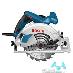 BOSCH Bosch GKS 190 Пила дисковая [0601623000] {1400 Вт, 5500 об/мин, 190х30мм, 66мм, 4,2кг, коробка}