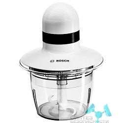 BOSCH BOSCH (MMR08A1) Измельчитель электрический, 400Вт белый/черный