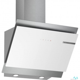 BOSCH Вытяжка каминная Bosch DWK68AK20T белый/нержавеющая сталь управление: сенсорное (1 мотор)