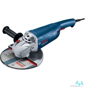 BOSCH Углошлифовальная машина Bosch GWS 2200-230 RSP 2200Вт 6500об/мин рез.шпин.:M14 d=230мм
