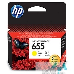 Hp HP CZ112AE Картридж №655, Yellow {DeskJet IA 3525/5525/4615/4625, Yellow} 