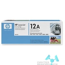 Hp HP Q2612A Картридж ,Black{LaserJet 1010/1018/1020/1012/1015/3015/3020/3030, Black, (2000стр.)}