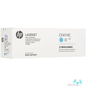 Hp HP Картридж CF411XC 410X лазерный голубой увеличенной емкости (5000 стр) (белая корпоративная коробка)