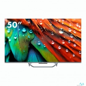 Haier 50" Телевизор HAIER Smart TV S4, QLED, 4K Ultra HD, серый, СМАРТ ТВ, Android TV[DH1VL5D04RU]