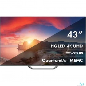 Haier 43" Телевизор HAIER Smart TV S2 Pro, QLED, 4K Ultra HD, черный, СМАРТ ТВ, Android TV[DH1PM9D00RU]