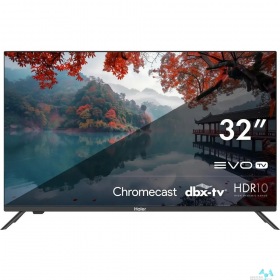 Haier 32" Телевизор HAIER Smart TV M1, HD, черный, СМАРТ ТВ, Android TV [DH1U6HD05RU]