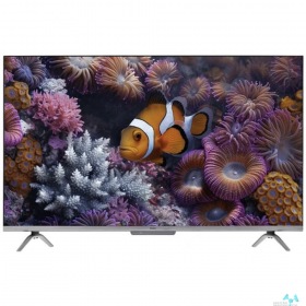 Haier 43" Телевизор HAIER Smart TV S3, QLED, 4K Ultra HD, серебристый, СМАРТ ТВ, Android[DH1U8JD06RU]