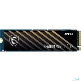 MSI Твердотельный накопитель SSD MSI 1TB PCIe 4.0 NVMe M.2  SPATIUM M450 