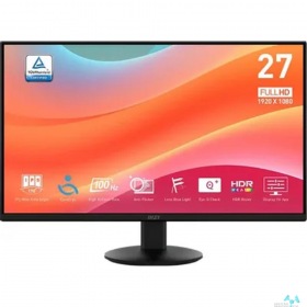 MSI MSI PRO 27" MP272L черный {IPS 1920x1080 100Hz 250cd HDMI DisplayPort M/M Ex}