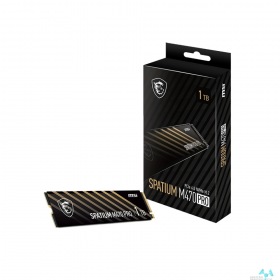 MSI Твердотельный накопитель SSD MSI M.2 2280 1TB SPATIUM M470 PRO Client SSD S78-440L0J0-P83, PCIe Gen4x4 with NVMe