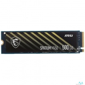 MSI Твердотельный накопитель SSD MSI M.2 2280 500GB SPATIUM M450 V1 S78-440K380-P83