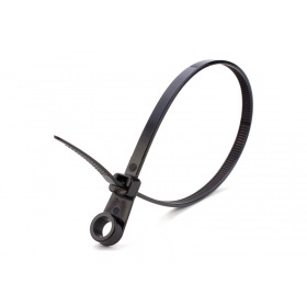 Optimus Стяжки Optimus 3,6x150мм с монтажным кольцом черные (100шт)