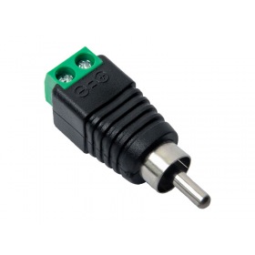 Optimus Разъем RCA Optimus штекер с клеммной колодкой_v.1 (20шт)