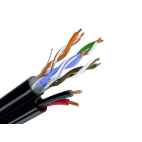 Optimus Кабель Optimus UTP-5e 4x2x0.5+2x0.75 CCA (outdoor) 200м