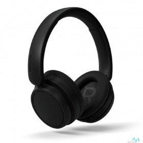 PHILIPS Полноразмерные PHILIPS TAH5209BK/00 Bt 5.3/ 65hrs/Bass Boost/быстрая зарядка/подключение к 2 устройствам