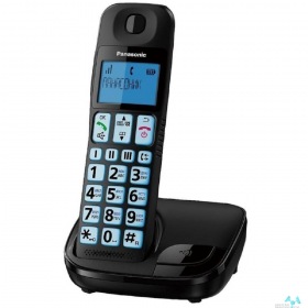 Panasonic Panasonic KX-TGE110 (UCB) Черный Радиотелефон 