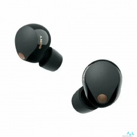 SONY Гарнитура вкладыши Sony WF-1000XM5 черный беспроводные bluetooth в ушной раковине (WF-1000XM5/BC)
