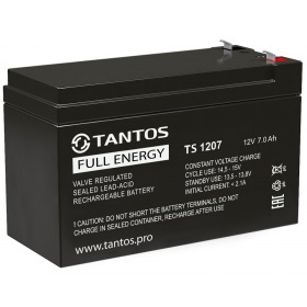 Tantos TS 1207 ∙ Аккумулятор 12В 7 А∙ч