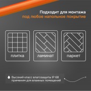 Нагревательный кабель Welrok RD2s - 1480 - 74 - 32,7 - Welrok RD2s 1,480 кВт 74 м | Фото 5