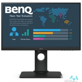 Benq LCD Benq 23.8" BL2480T черный [9H.LHFLA.TBE]{IPS 1920x1080 16:9  HAS Pivot 1000:1 250cd 178/178  D-Sub HDMI DisplayPort регулируемая подставка}