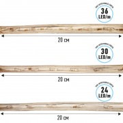 Дюралайт LED, постоянное свечение (2W) – белый, 24В, 36 LED/м, бухта 100 м NEON-NIGHT | Фото 8