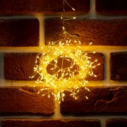 Гирлянда роса Фейерверк с трансформатором 20 м, 1000 LED, теплое белое свечение  | Фото 3
