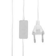 Гирлянда светодиодная Снежинки большие 5м, 20LED, IP20, прозрачный провод, свечение мульти (RG/RB), мигание, 230В NEON-NIGHT | Фото 4