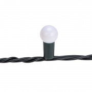 Гирлянда Мультишарики 20м, 200LED, диаметр 15мм, IP44, зеленый провод, свечение мульти (RG/RB), мигание, 230В NEON-NIGHT | Фото 1