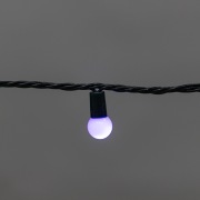 Гирлянда Мультишарики 20м, 200LED, диаметр 15мм, IP44, зеленый провод, свечение мульти (RG/RB), мигание, 230В NEON-NIGHT | Фото 2