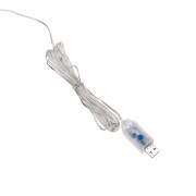 Гирлянда Светодиодный дождь из росы 3х2м, мультиколор, USB + пульт управления, с крючками для крепления NEON-NIGHT | Фото 8