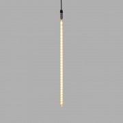 Гирлянда Тающие сосульки комплект 10 шт. х 50см, шаг 100см, 600 LED ТЕПЛЫЙ БЕЛЫЙ, черный каучук, IP67, 24В, соединяется NEON-NIGHT | Фото 3