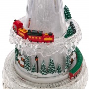 Фигура светодиодная на подставке Новогодний поезд с мелодией 30,5см, RGB NEON-NIGHT | Фото 4